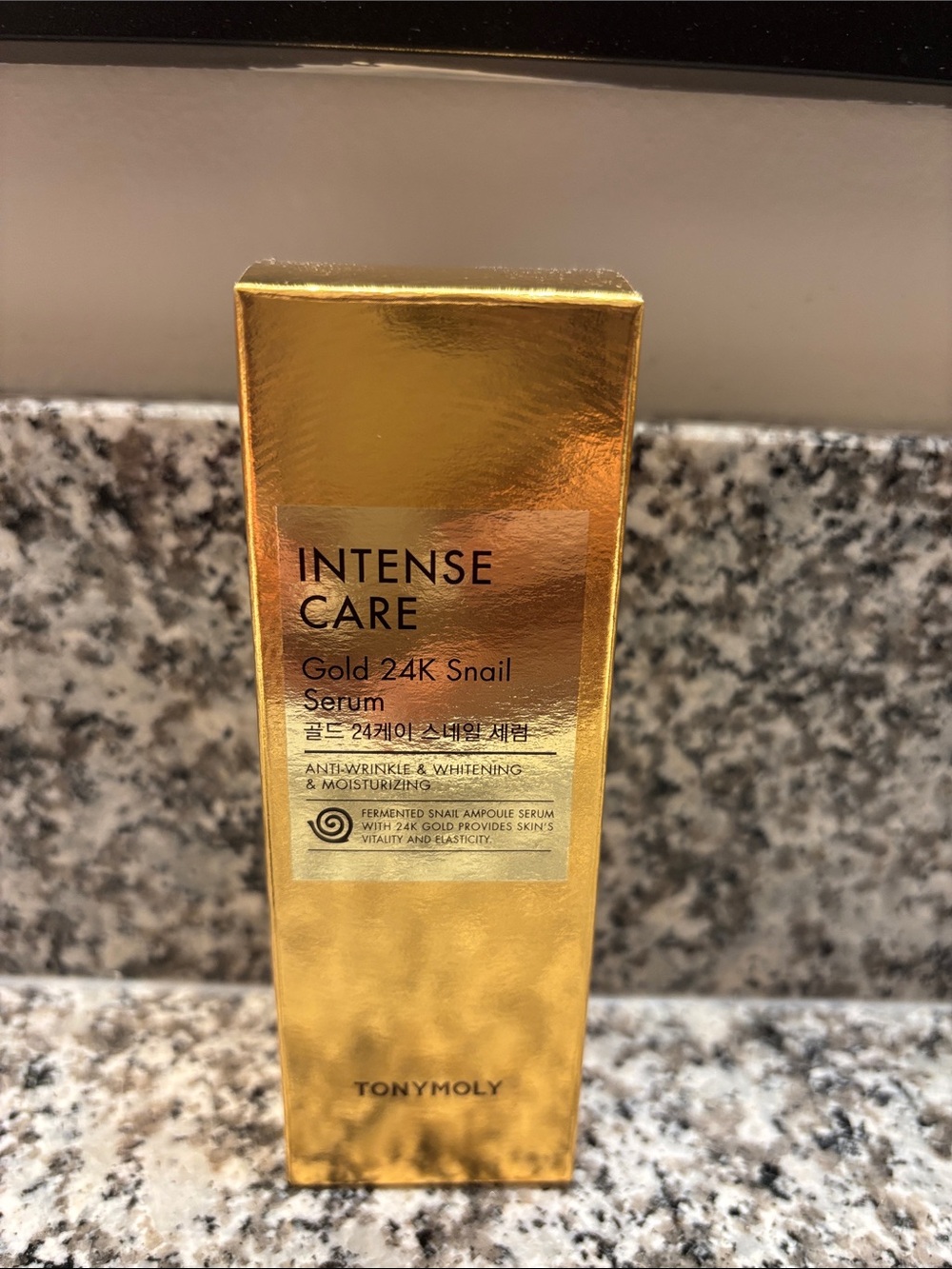 TONYMOLY Intense Care Gold 24K Snail Serum — Korean Skincare